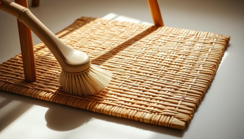 bamboo chair mat maintenance