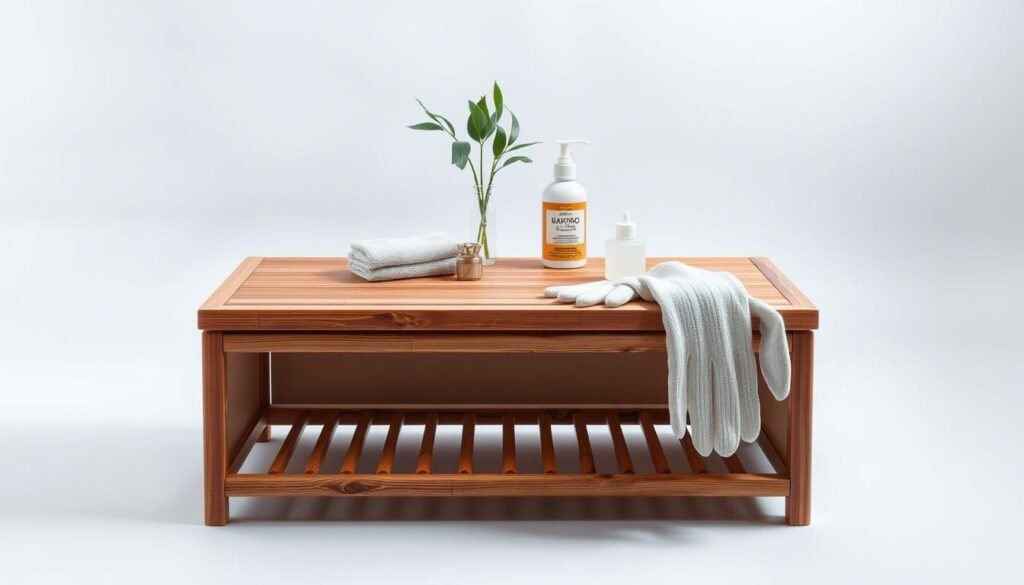 bamboo side table care