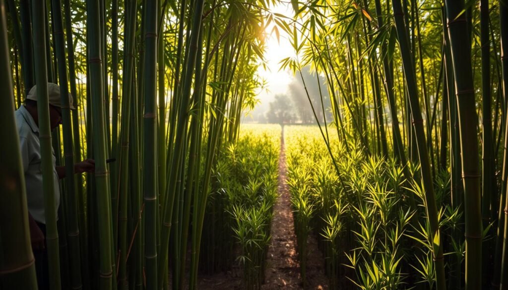 sustainable bamboo harvesting